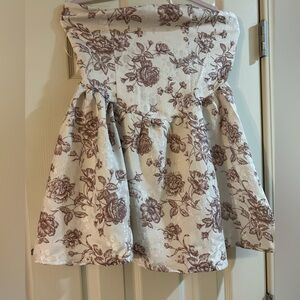 Altar’d State Floral Tube Strapless Dress NWT $82 Medium